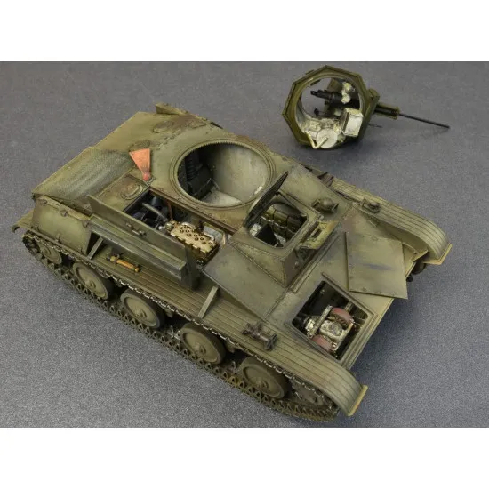 T-60 EARLY SERIES. SOVIET LIGHT TANK INTERIOR KIT - PLASTIC MODEL SCALE 1/35 MINIART 35215 T-60 EARLY SERIES. SOVIET LIGHT TANK INTERIOR KIT - PLASTIC MODEL SCALE 1/35 MINIART 35215