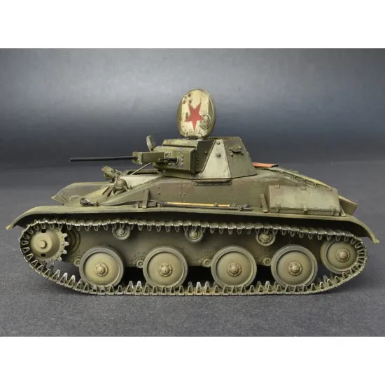 T-60 EARLY SERIES. SOVIET LIGHT TANK INTERIOR KIT - PLASTIC MODEL SCALE 1/35 MINIART 35215 T-60 EARLY SERIES. SOVIET LIGHT TANK INTERIOR KIT - PLASTIC MODEL SCALE 1/35 MINIART 35215
