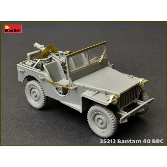 BANTAM 40 BRC JEEP - PLASTIC MODEL SCALE 1/35 MINIART 35212