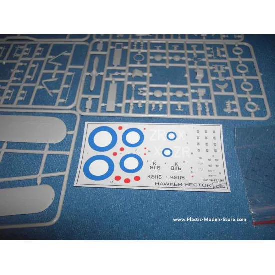 Hawker Hector British Biplane 1/72 Amodel 72194