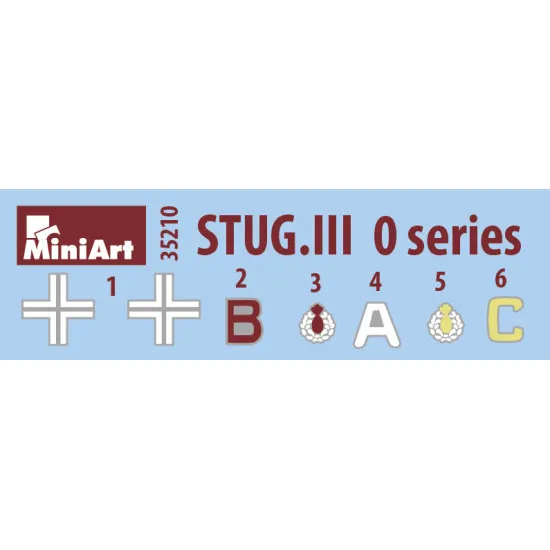 STUG III 0-SERIES - PLASTIC MODEL SCALE 1/35 MINIART 35210