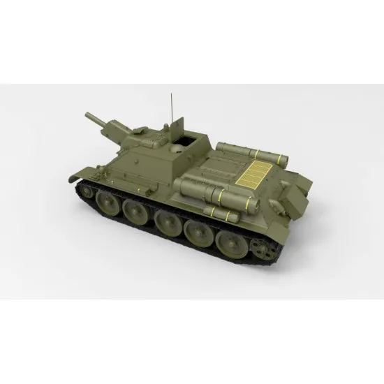SU-122 (Last Production) - PLASTIC MODEL KIT SCALE 1/35 MINIART 35208