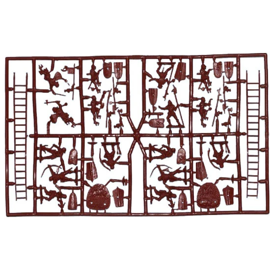 ASSAULT OF MEDIEVAL FORTRESS - PLASTIC MODEL KIT SCALE 1/72 Miniart 72033