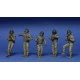 U.S. TANK CREW - PLASTIC MODEL FIGURES KIT SCALE 1/35 MINIART 37005
