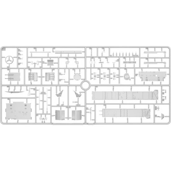 TIRAN 4 LATE TYPE MEDIUM TANK - PLASTIC MODEL KIT SCALE 1/35 MINIART 37041