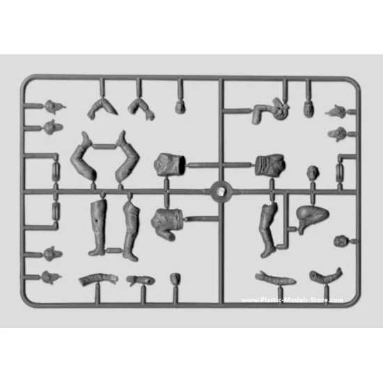 Soviet Tank Crew 1977-1988 3 fig. 1/35 ICM 35601