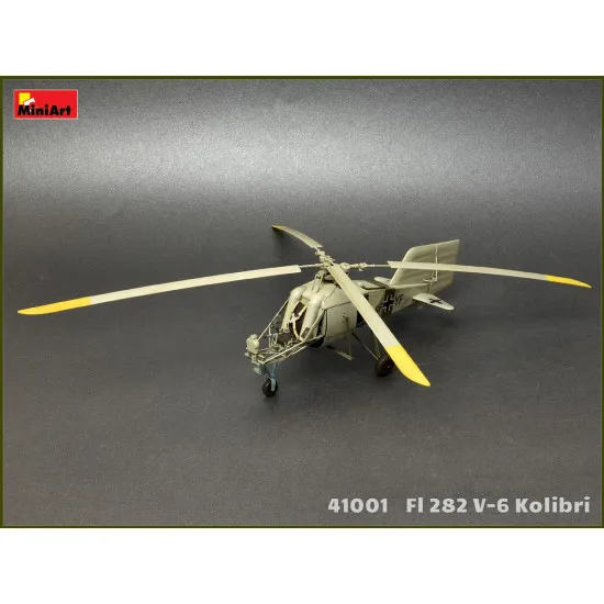 Fl 282 V-6 KOLIBRI HUMMINGBIRD - PLASTIC MODEL KIT SCALE 1/35 MINIART 41003 Fl 282 V-6 KOLIBRI HUMMINGBIRD - PLASTIC MODEL KIT SCALE 1/35 MINIART 41003