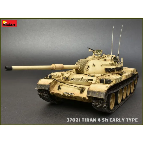TIRAN 4 Sh EARLY TYPE INTERIOR KIT - PLASTIC MODEL KIT SCALE 1/35 MINIART 37021