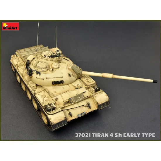 TIRAN 4 Sh EARLY TYPE INTERIOR KIT - PLASTIC MODEL KIT SCALE 1/35 MINIART 37021