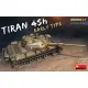TIRAN 4 Sh EARLY TYPE INTERIOR KIT - PLASTIC MODEL KIT SCALE 1/35 MINIART 37021