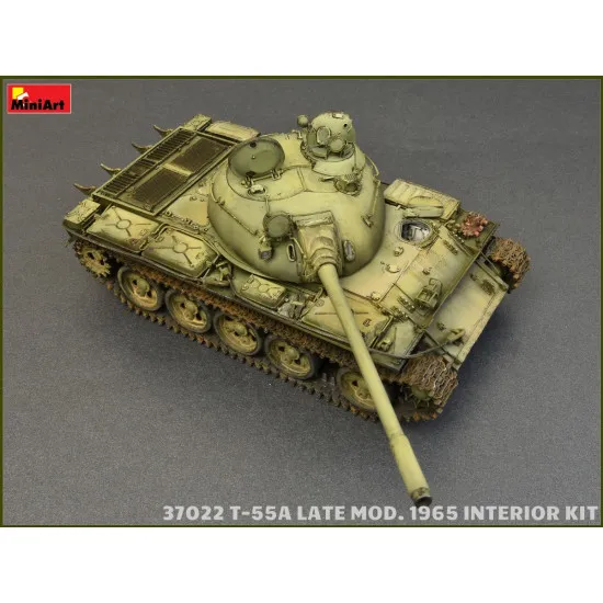 T-55A LATE MOD 1965 INTERIOR KIT - PLASTIC MODEL KIT SCALE 1/35 MINIART 37022