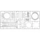 T-55A LATE MOD 1965 INTERIOR KIT - PLASTIC MODEL KIT SCALE 1/35 MINIART 37022