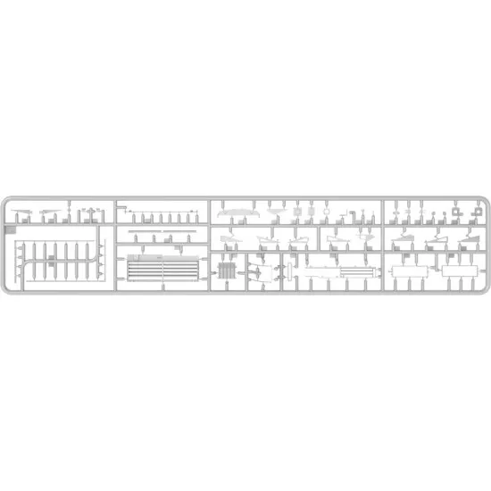 T-55A LATE MOD 1965 INTERIOR KIT - PLASTIC MODEL KIT SCALE 1/35 MINIART 37022