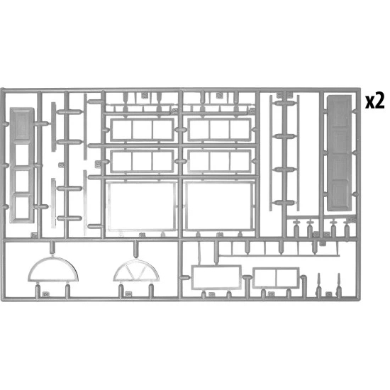ACCESSORIES FOR BUILDINGS - PLASTIC MODEL KIT SCALE 1/35 MINIART 35585