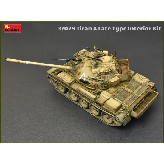 TIRAN 4 LATE TYPE INTERIOR KIT - PLASTIC MODEL KIT SCALE 1/35 MINIART 37029