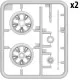 T-55/T-55A WHEELS SET - PLASTIC MODEL KIT SCALE 1/35 MINIART 37058