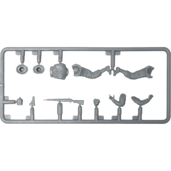 U.S. HORSEMEN NORMANDY 1944 - PLASTIC MODEL FIGURES KIT SCALE 1/35 MINIART 35151