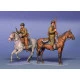 U.S. HORSEMEN NORMANDY 1944 - PLASTIC MODEL FIGURES KIT SCALE 1/35 MINIART 35151