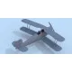 BÃœCKER BÃœ 131D, WWII GERMAN TRAINING AIRCRAFT SCALE PLASTIC MODEL 1/32 ICM 32030