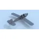 BÃœCKER BÃœ 131D, WWII GERMAN TRAINING AIRCRAFT SCALE PLASTIC MODEL 1/32 ICM 32030
