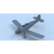 BÃœCKER BÃœ 131D, WWII GERMAN TRAINING AIRCRAFT SCALE PLASTIC MODEL 1/32 ICM 32030