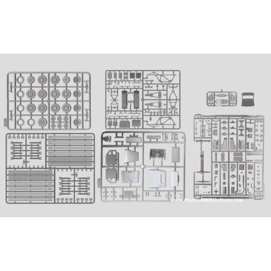 BM-13-16N Katyusha Soviet Multiple Launch Rocket System WWII 1/35 ICM 35512
