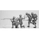 PLASTIC MODEL FIGURES KIT WWI TURKISH INFANTRY 1915-1918 1/35 scale ICM 35700
