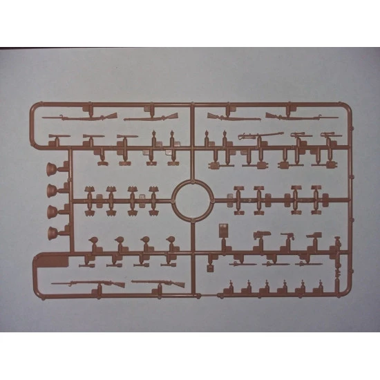 PLASTIC MODEL FIGURES KIT WWI TURKISH INFANTRY 1915-1918 1/35 scale ICM 35700