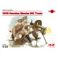 WWI RUSSIAN MAXIM MG 1910 TEAM TWO FIGURES 1/35 ICM 35698