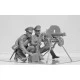 WWI RUSSIAN MAXIM MG 1910 TEAM TWO FIGURES 1/35 ICM 35698