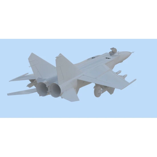 MIG-25 PD SOVIET INTERCEPTOR FIGHTER PLASTIC MODEL KIT SCALE 1/48 ICM 48903