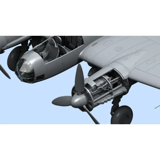 JU 88A-4 WWII AXIS BOMBER PLASTIC MODEL AIRCRAFT KIT SCALE 1/48 ICM 48237