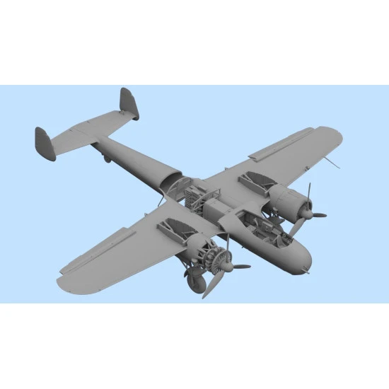 DO 17Z-7 WWII GERMAN NIGHT FIGHTER PLASTIC AIRCRAFT KIT SCALE 1/72 ICM 72307