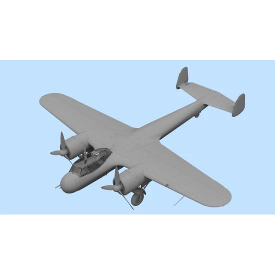 DO 17Z-7 WWII GERMAN NIGHT FIGHTER PLASTIC AIRCRAFT KIT SCALE 1/72 ICM 72307