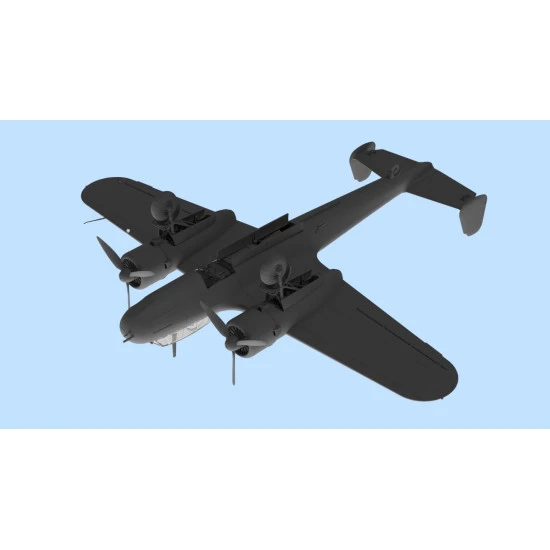 DO 17Z-7 WWII GERMAN NIGHT FIGHTER PLASTIC AIRCRAFT KIT SCALE 1/72 ICM 72307