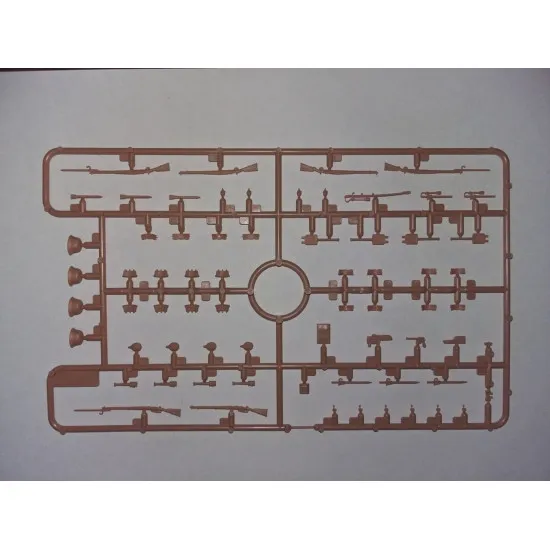 PLASTIC MODEL BUILDING WWI TURKICH INFANTRY WEAPONS and EQUIPMENT 1/35 ICM 35699