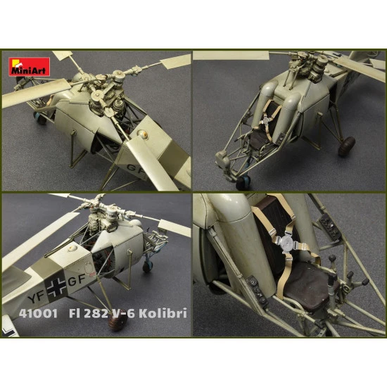 Fl 282 V-6 KOLIBRI - PLASTIC MODEL KIT SCALE 1/35 MINIART 41001