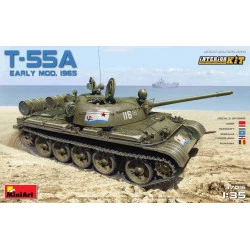 T-55A EARLY Mod. 1965. INTERIOR KIT - PLASTIC MODEL KIT SCALE 1/35 MINIART 37016