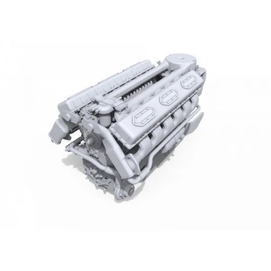 V-54 ENGINE FOR T-54 TANK FAMILY - PLASTIC MODEL KIT SCALE 1/35 MINIART 37006