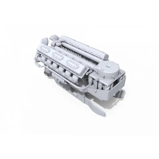 V-54 ENGINE FOR T-54 TANK FAMILY - PLASTIC MODEL KIT SCALE 1/35 MINIART 37006