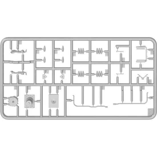 V-54 ENGINE FOR T-54 TANK FAMILY - PLASTIC MODEL KIT SCALE 1/35 MINIART 37006