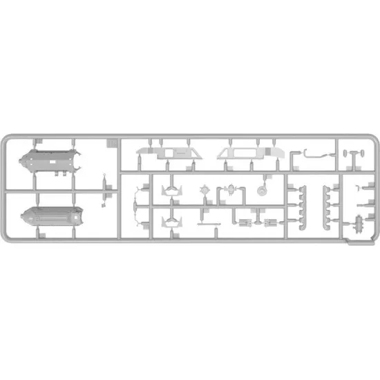 V-54 ENGINE FOR T-54 TANK FAMILY - PLASTIC MODEL KIT SCALE 1/35 MINIART 37006