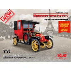TAXI DE LA MARNE 1914 FRENCH CAR WWI 1/35 scale ICM 35659