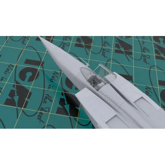 MIG-25 RBF, SOVIET RECONNAISSANCE PLANE MODEL KIT AIRCRAFT 1/48 SCALE ICM 48904