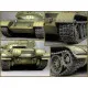 T-54 OMSH INDIVIDUAL TRACK LINKS SET. EARLY TYPE - PLASTIC MODEL KIT SCALE 1/35 MINIART 37048