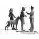 Women at War Germany Luftwaffe Helferinnen 4 fig with dog 1/35 Master Box 3557 Women at War Germany Luftwaffe Helferinnen 4 fig with dog 1/35 Master Box 3557