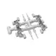 WORKABLE TRACK LINKS FOR T-55 RMSh EARLY TYPE 1/35 MINIART 37050 SCALE MODEL KIT