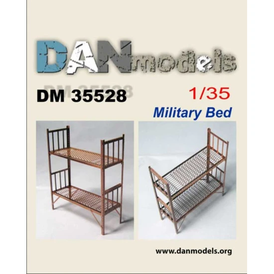 SCALE 1/35 MILITARY BUNK BED DAN MODELS 35528