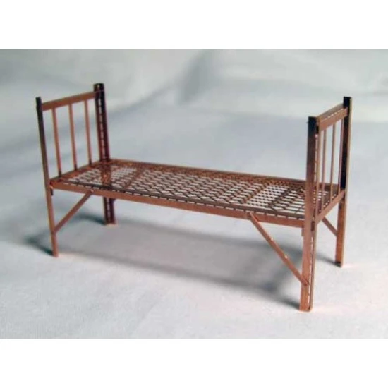 SCALE 1/35 SET OF TWO MILITARY BED 1/35 DAN MODELS 35529