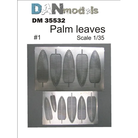 MATERIAL FOR DIORAMAS PALM LEAVES 1 DAN MODELS 35532